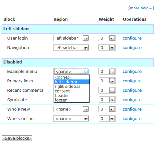 Drupal instalare configurare