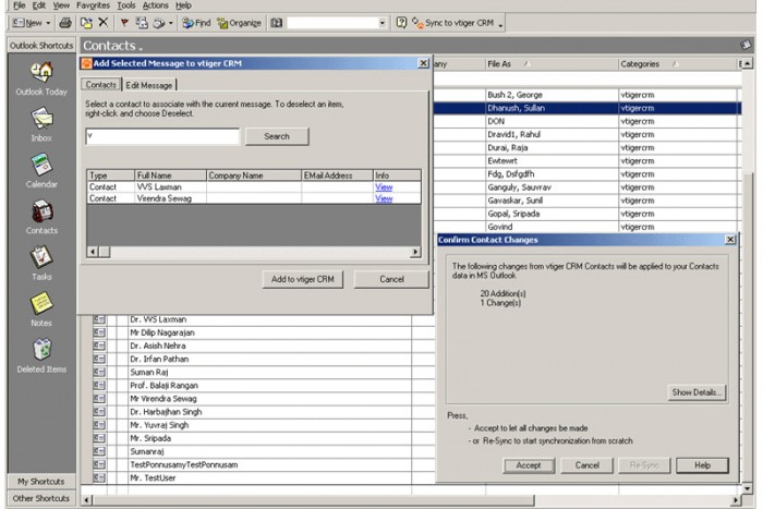 Integrare cu Outlook [107,30 KBytes]